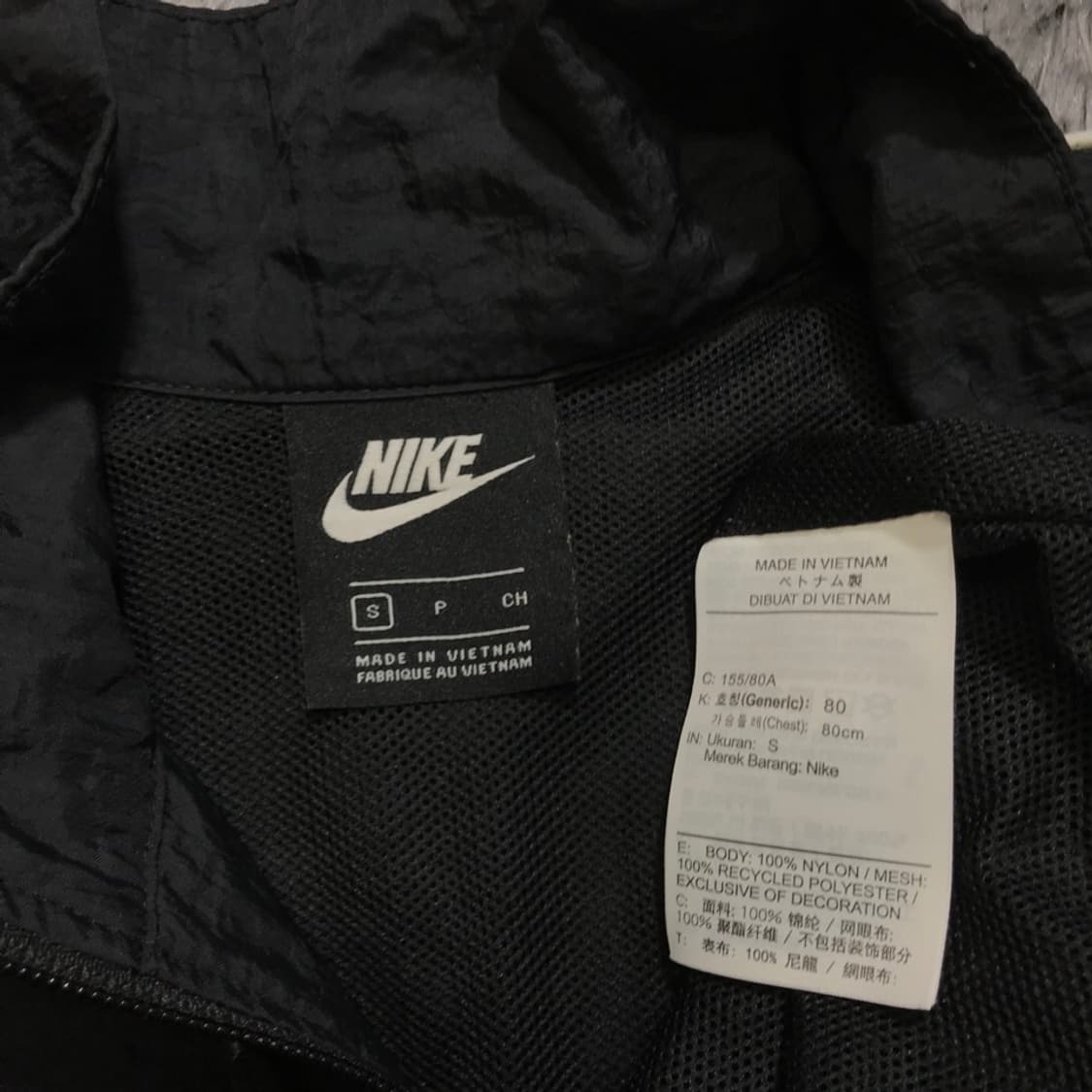 [[여성 S, A급] 나이키(NIKE) 헤리티지 우븐 아노락@539   상품이미지7