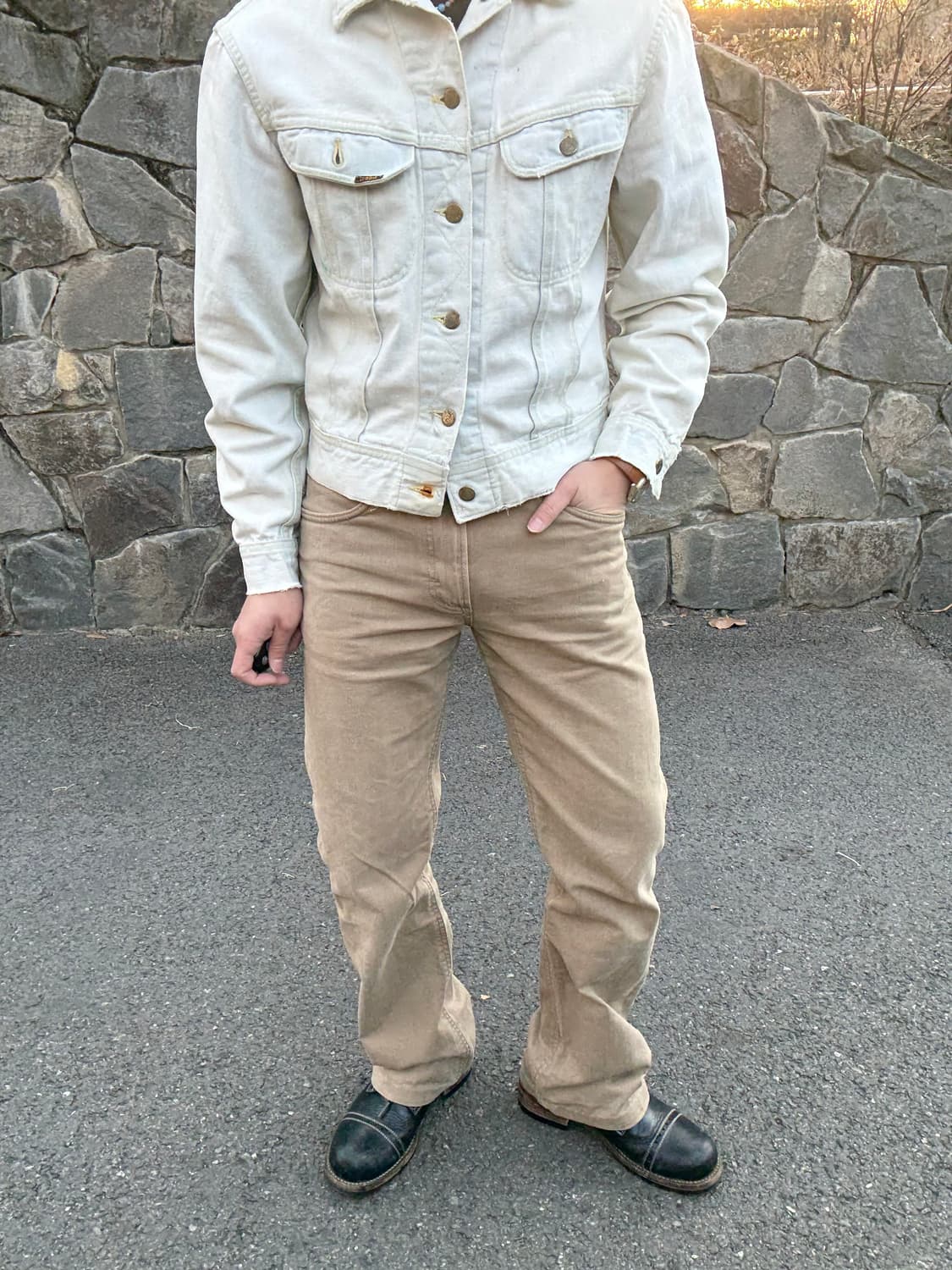 90s 리 라이더스 Lee Riders 부츠컷 코튼 팬츠 (일본 생산) 상품이미지3