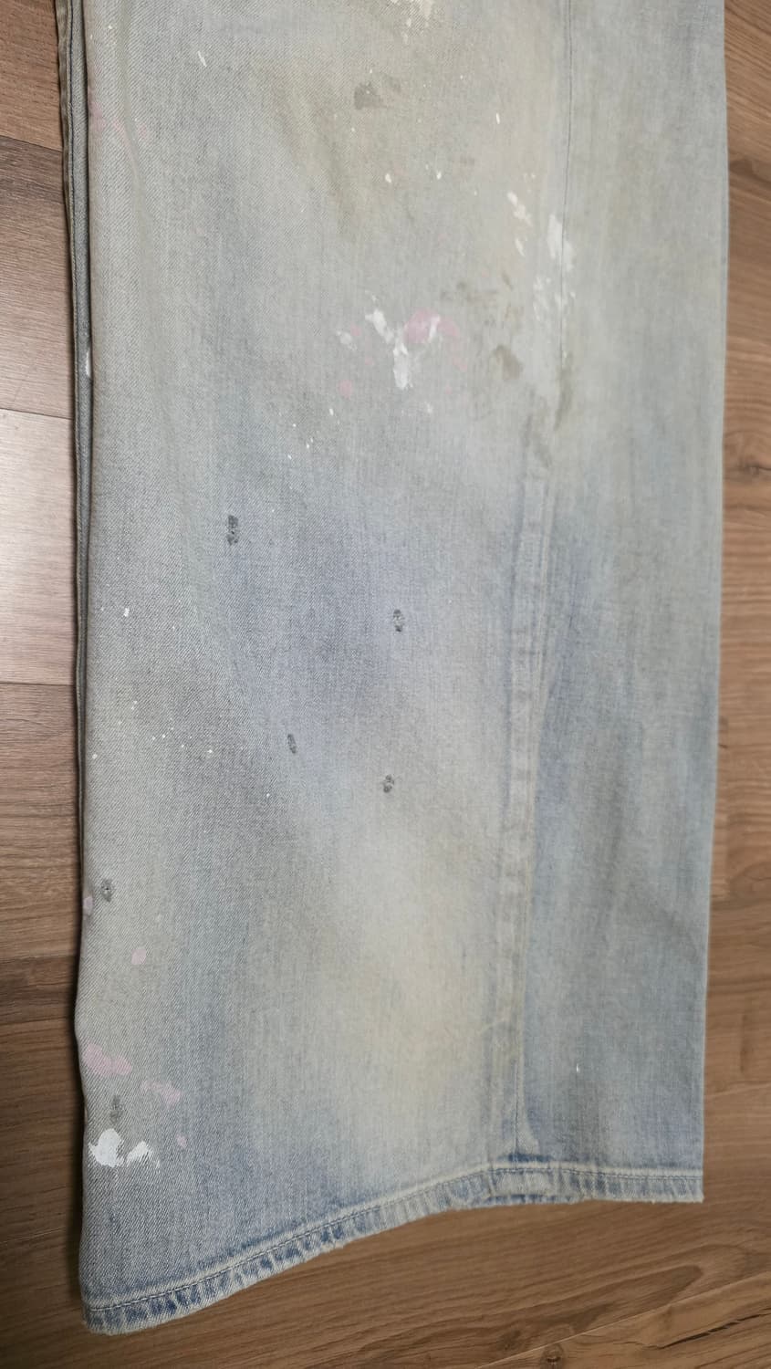 안셀름 WIDE STRAIGHT DENIM PANTS - Indigo 상품이미지8