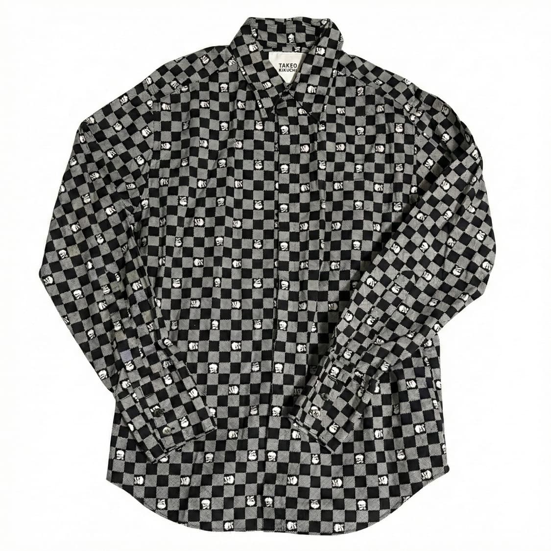 Takeo kikuchi 타케오 키쿠치 해골 셔츠 상품이미지1