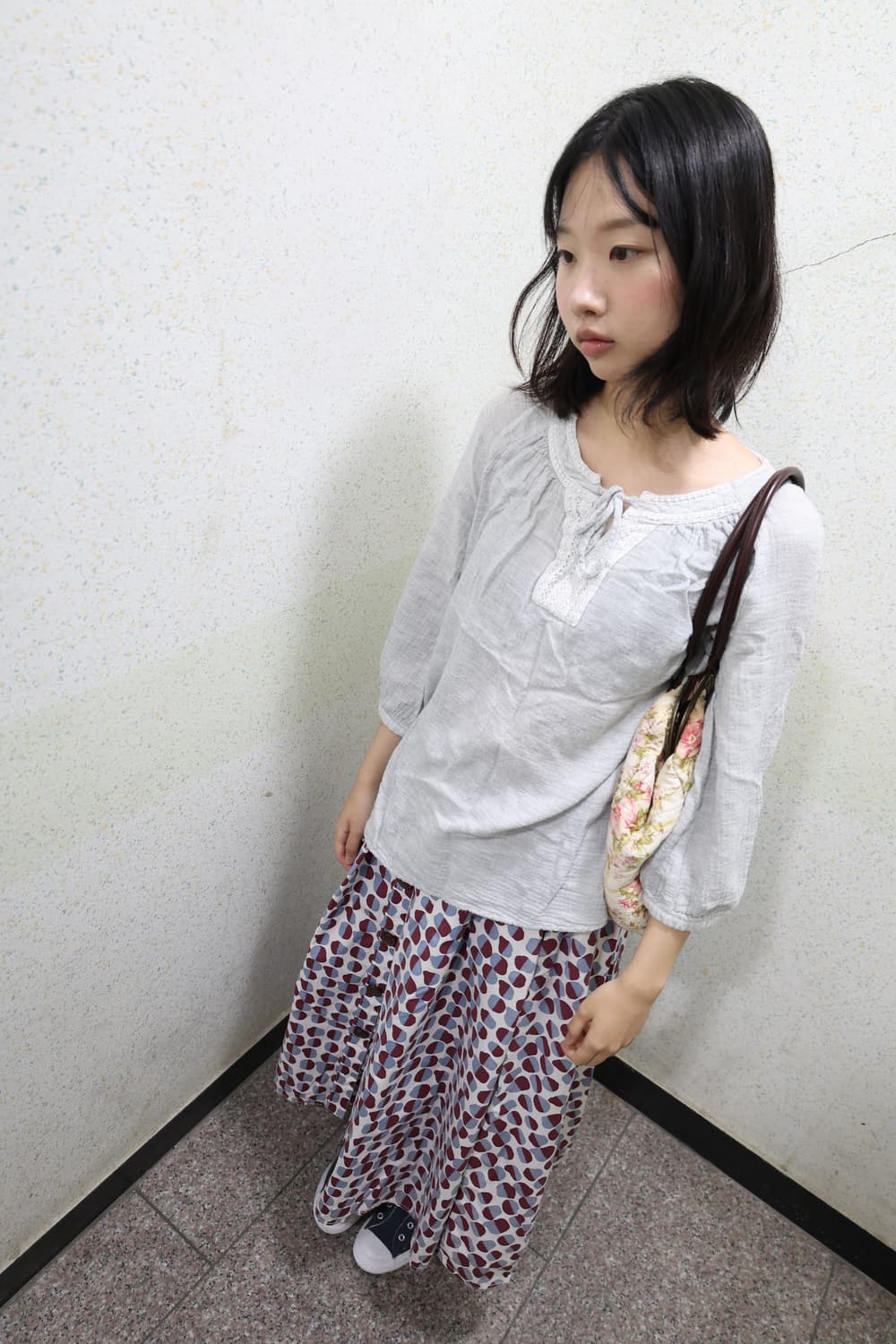 foggy lace cottage blouse 상품이미지1