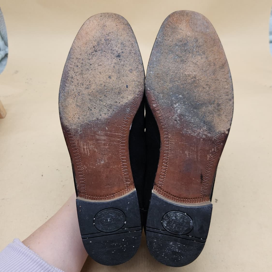 CUC 스웨이드 남성로퍼 실사이즈280 상품이미지3