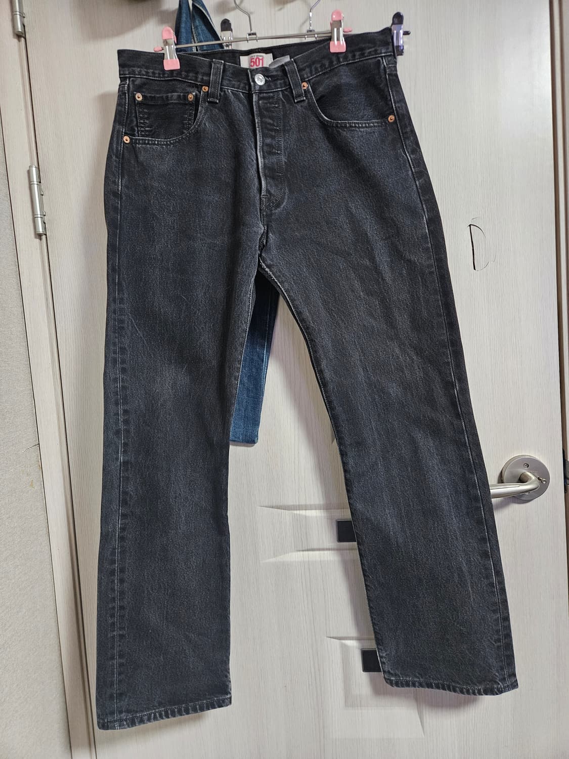 00s levis 501 32x30 리바이스 블랙진 0660 상품이미지1