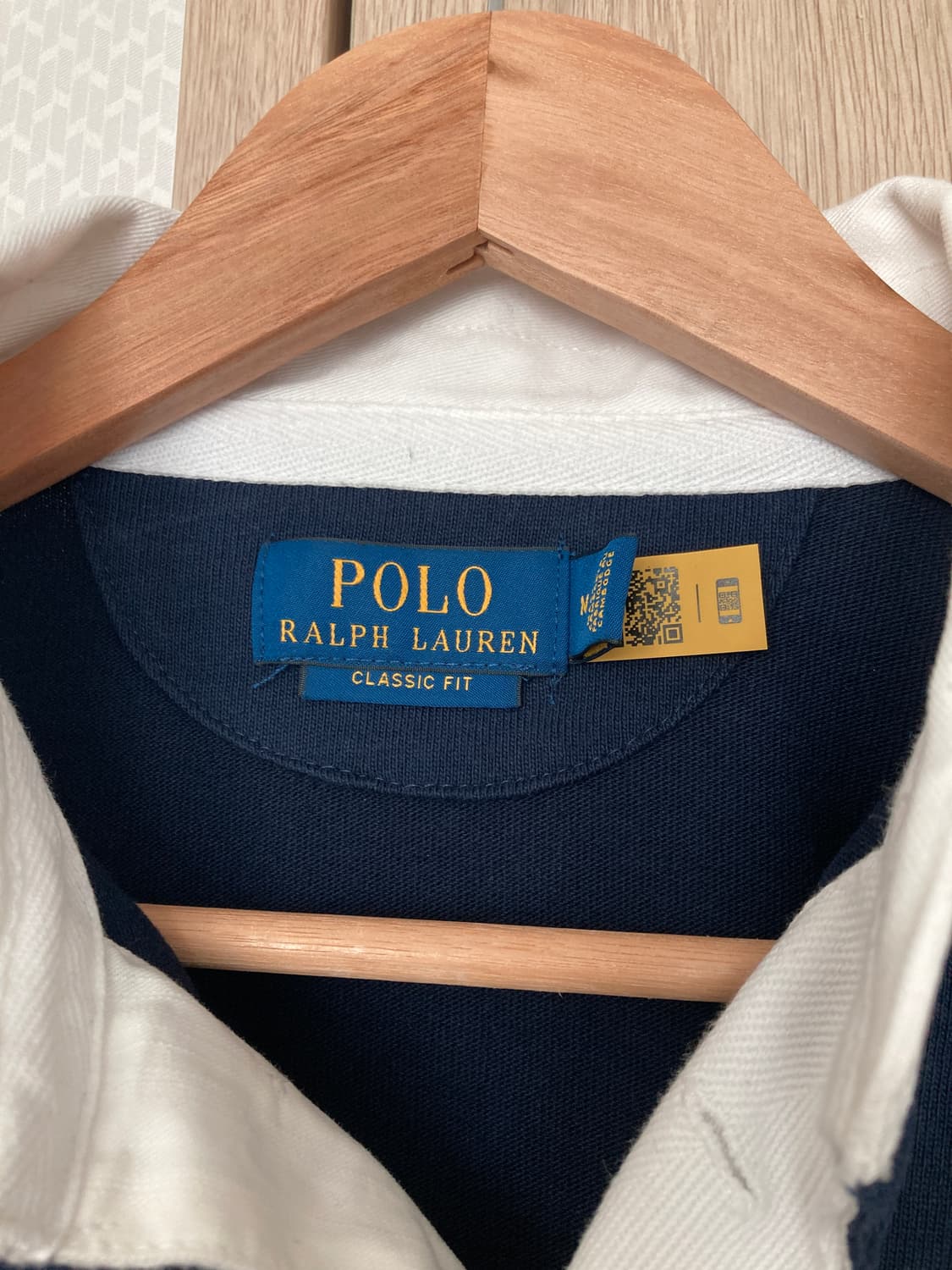 폴로 랄프로렌 네이비 럭비티 M 상품이미지5