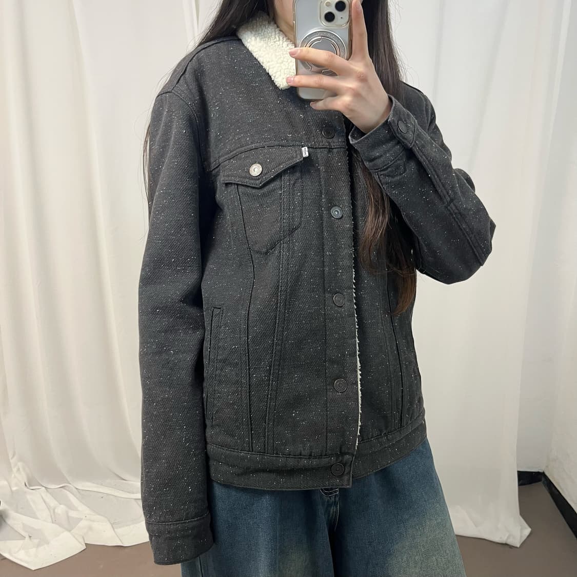 Levi’s Sherpa Trucker Jacket 상품이미지3