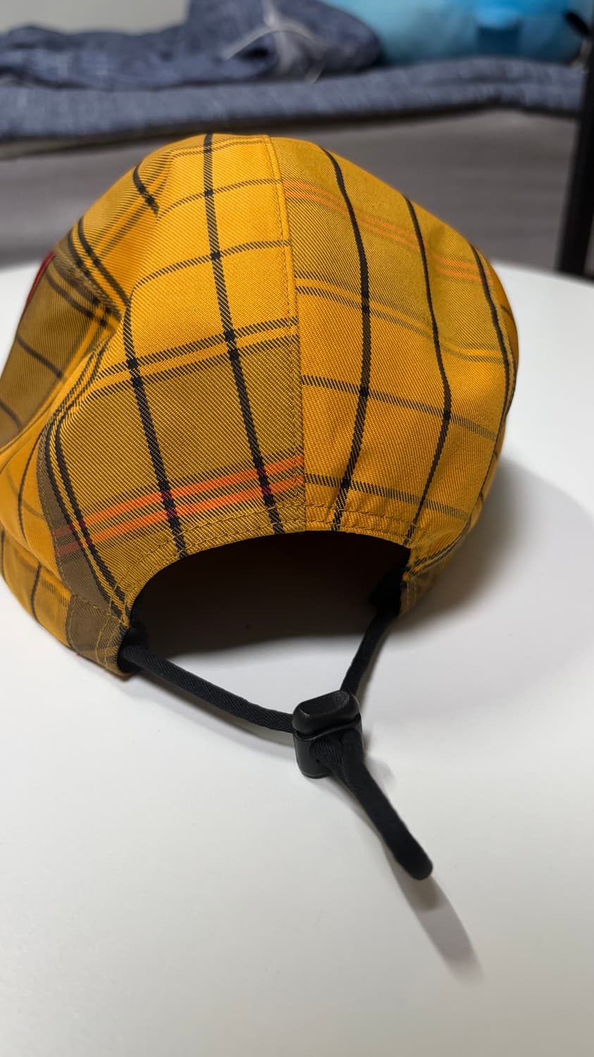 슈프림 x 고어텍스 체크 캠프캡 상품이미지3