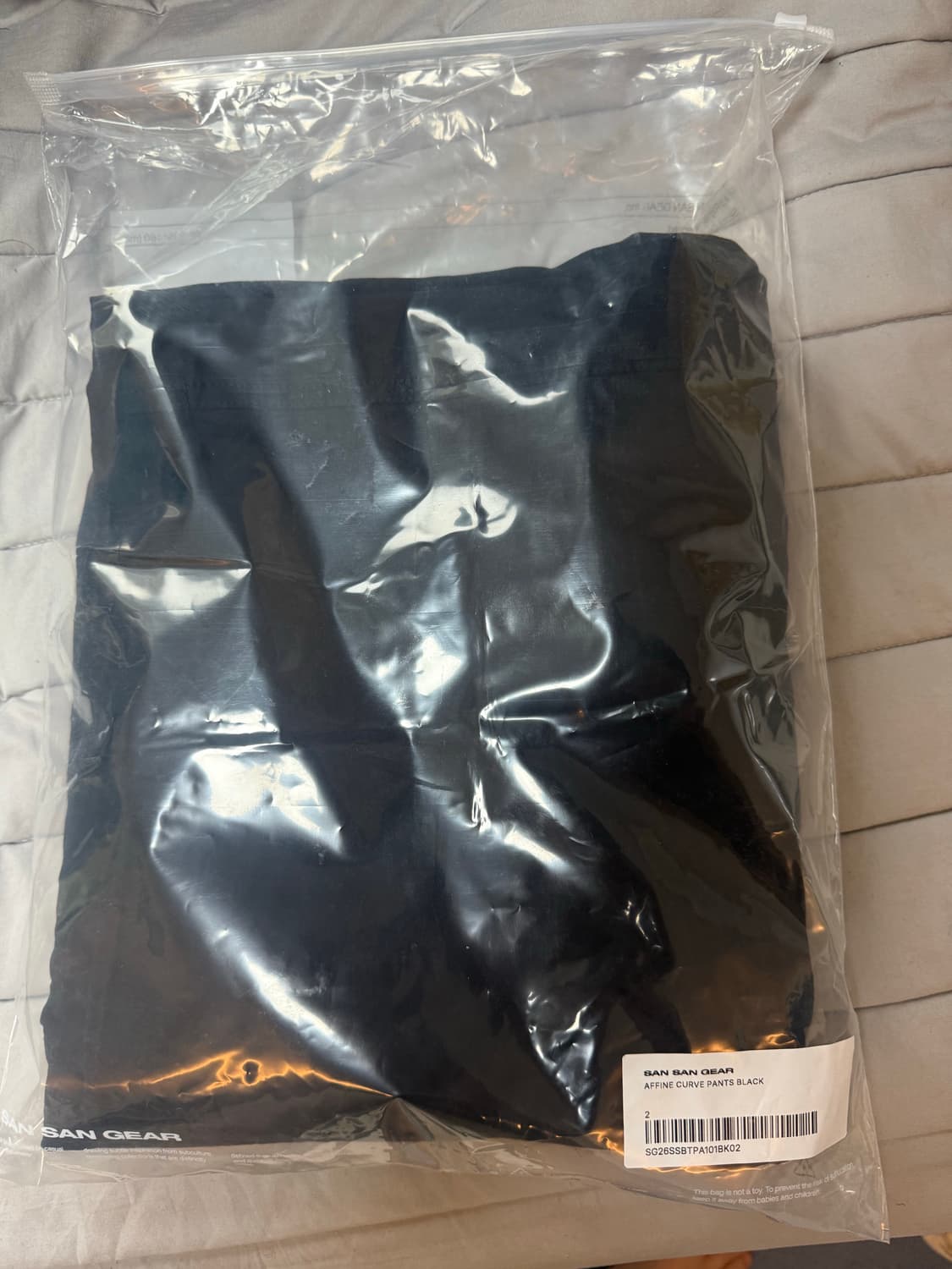 산산기어 어파인 커브팬츠 2 새상품 상품이미지1