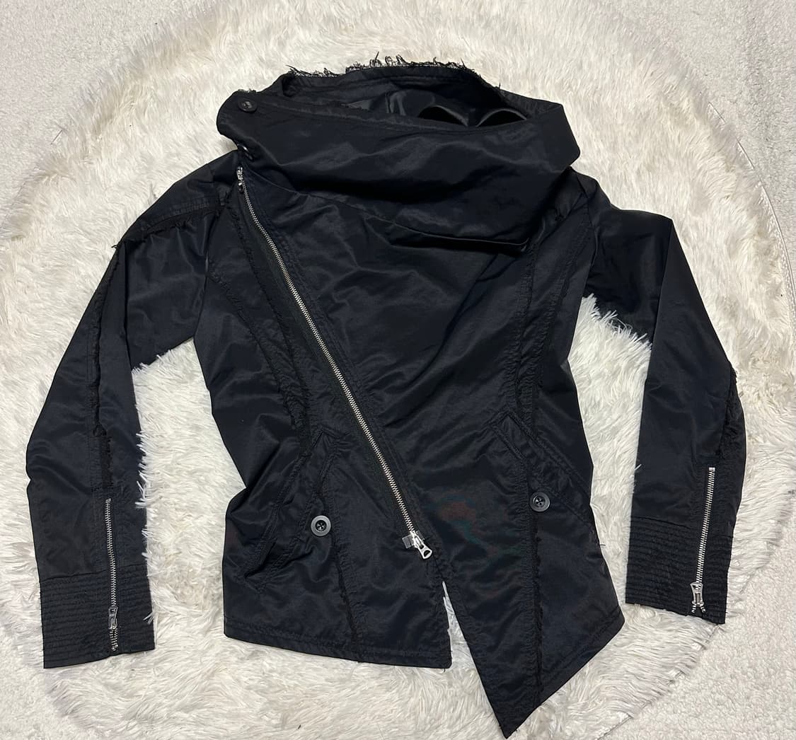 토네이도마트 [LL]사선 나일론 자켓 상품이미지1