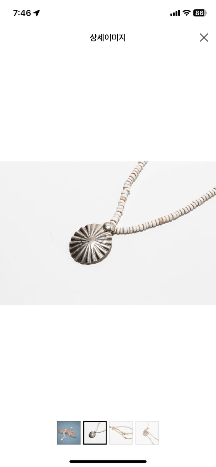 노스웍스 목걸이 새상품 상품이미지2