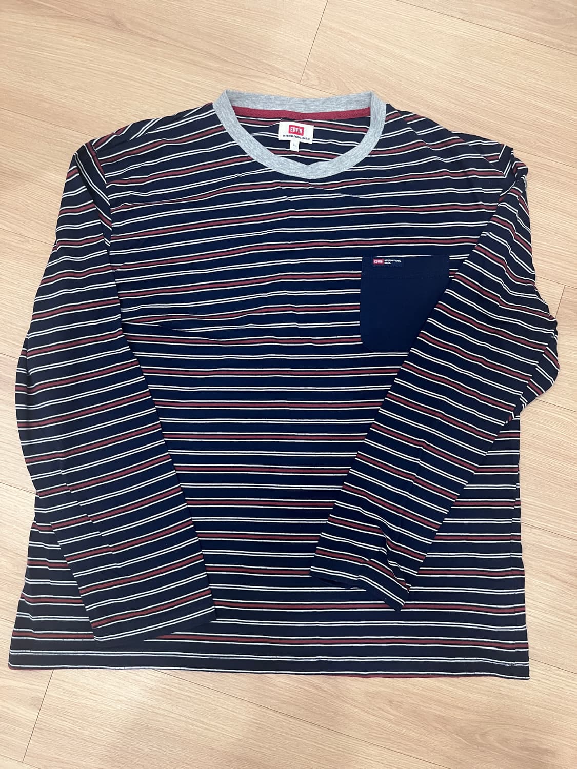 Edwin Stripe T-Shirt (LL) 상품이미지2