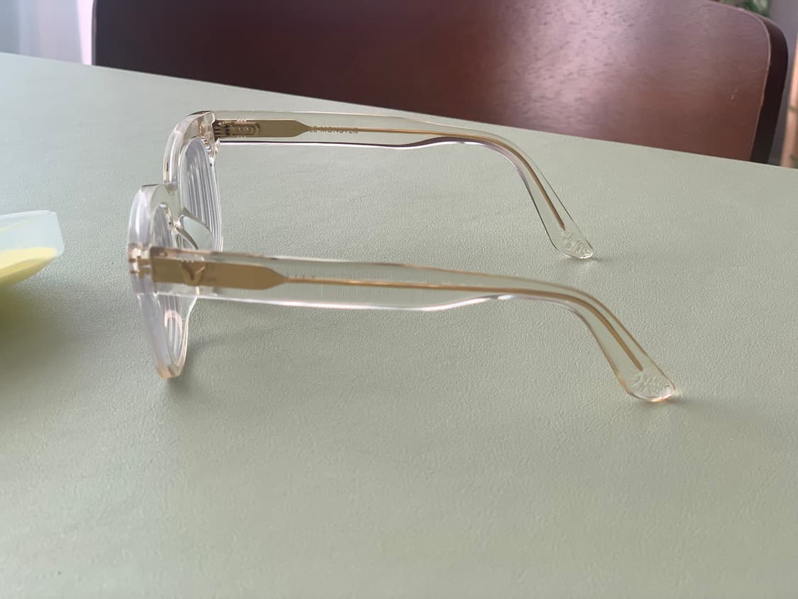 젠틀몬스터  Cal C1 Wild Wild 2 투명 뿔테 안경 상품이미지2