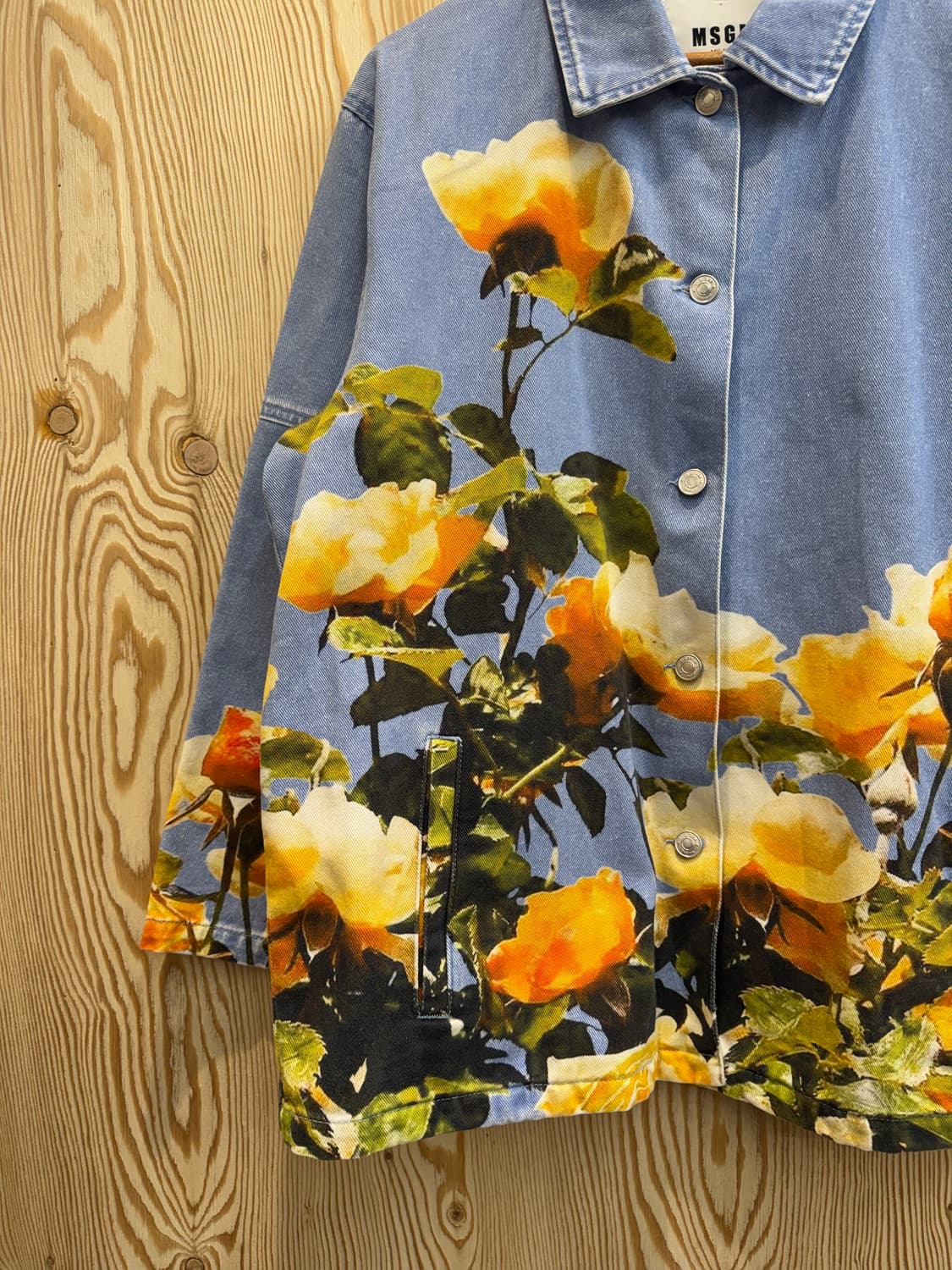 MSGM 플로럴 프린트 자켓 상품이미지4