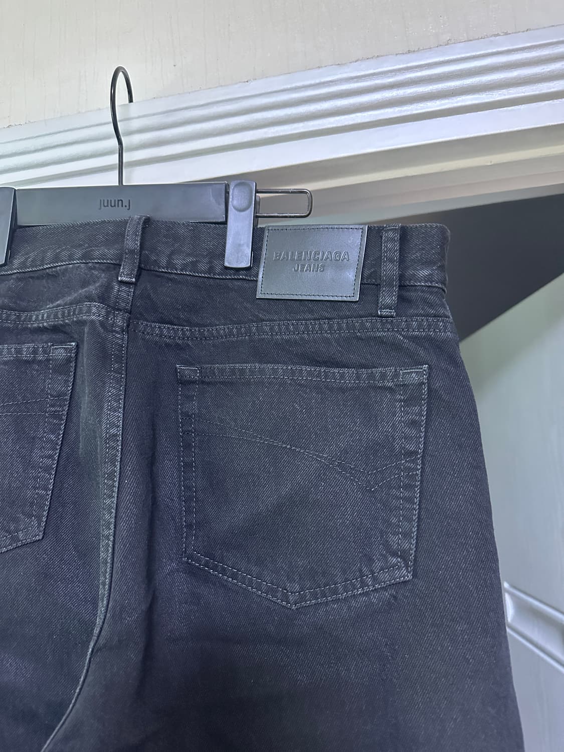 [M] 발렌시아가 유니핏 라지 데님팬츠 상품이미지4