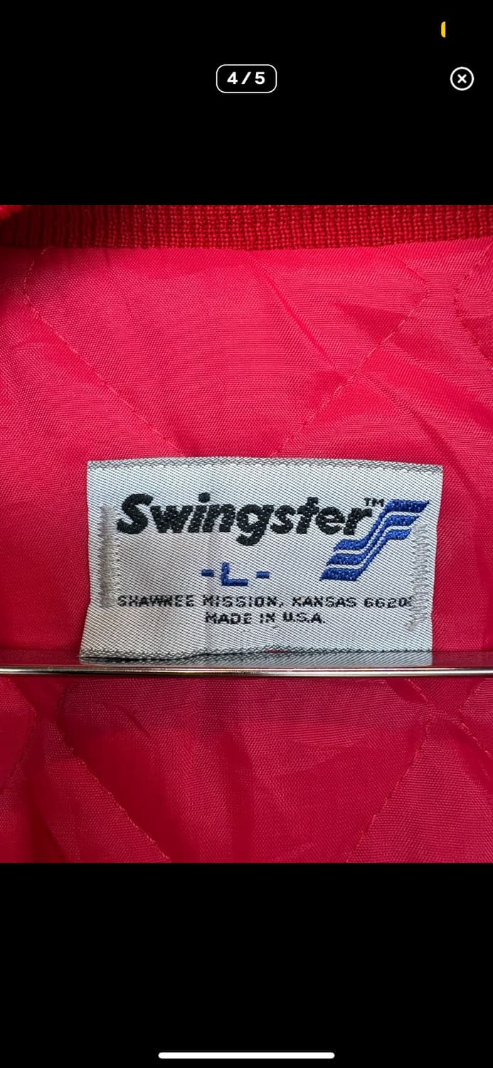     빈티지 Swingster US Marines 자수 새틴 스타디움  상품이미지4