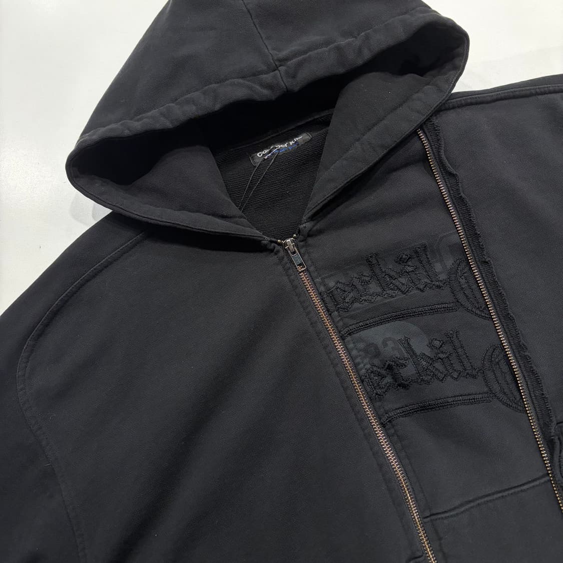 [XL] 코스트퍼킬로 Cost Per Kilo 블랙 후드집업 B914 상품이미지3