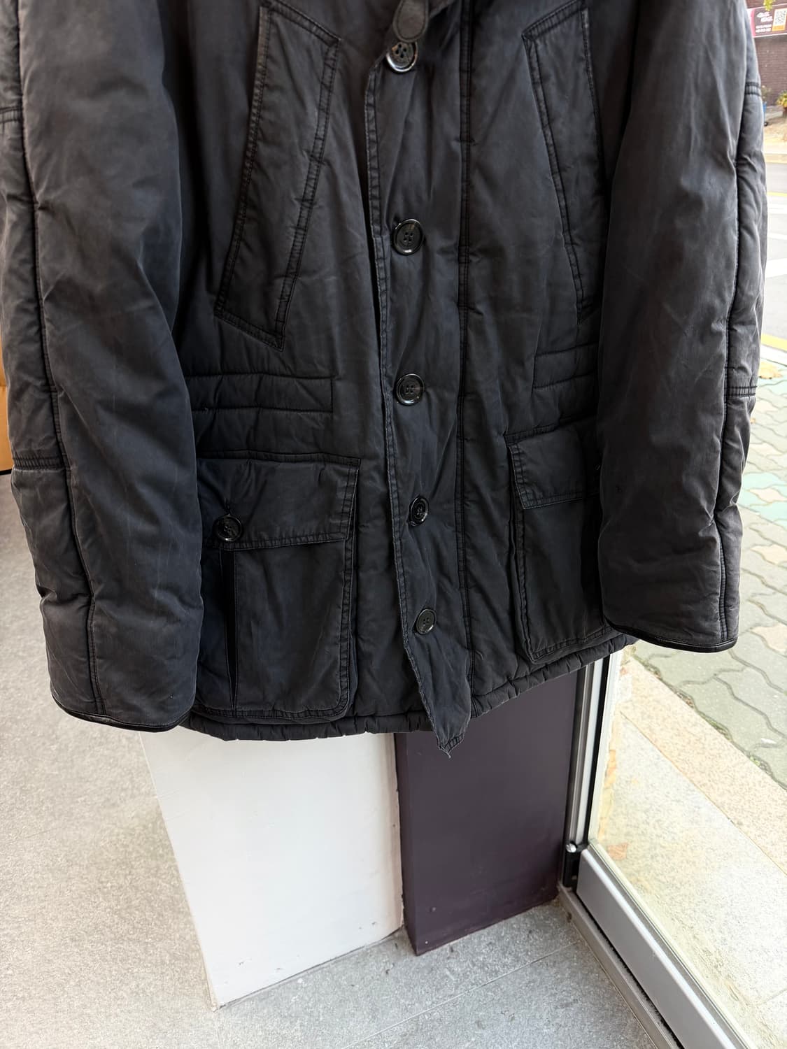 M/ 버버리 런던 워싱 더크 패딩점퍼 상품이미지4