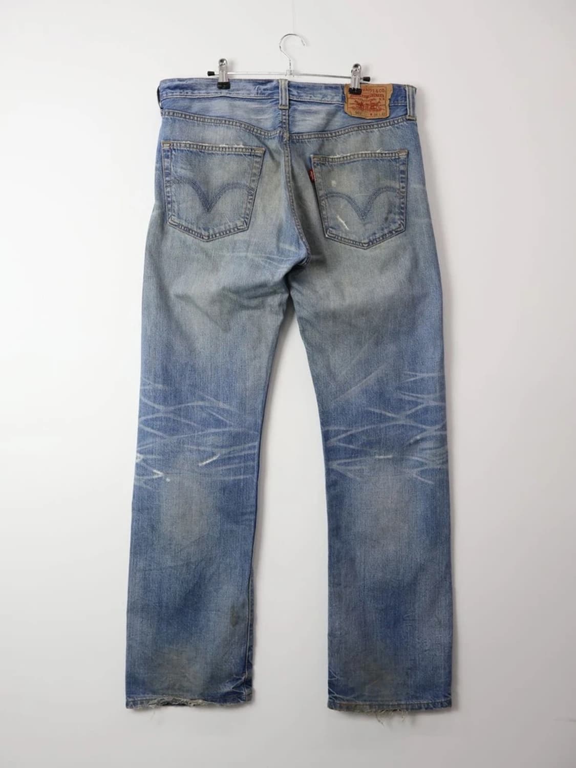 Levis 501 Distressed Denim Pants 상품이미지5