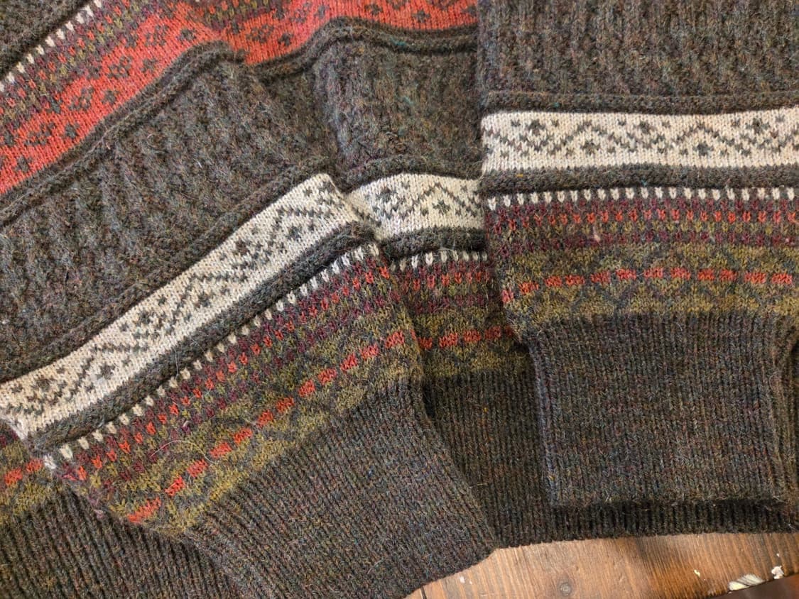 이탈리아 브랜드 알렉스 트리콧 페어아일니트  상품이미지3