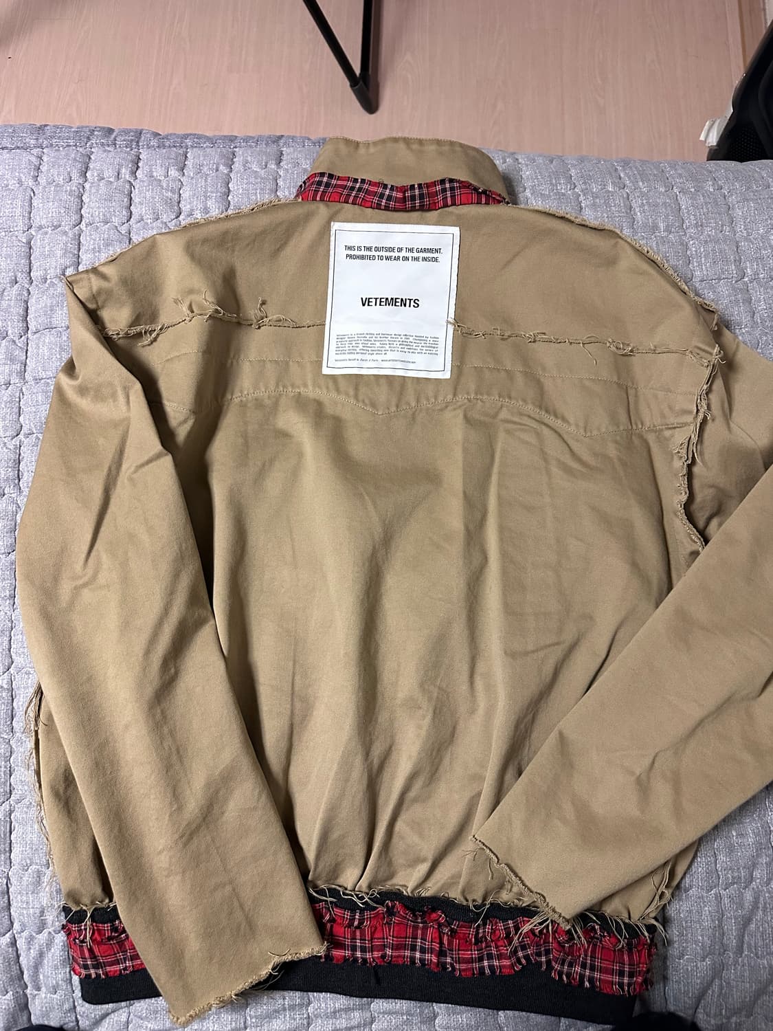 [S] 베트멍 인사이드아웃 헤링턴 자켓 상품이미지3