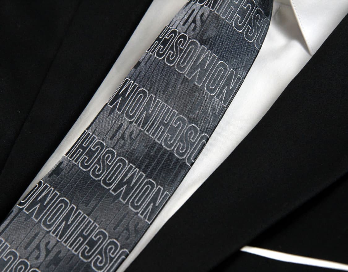 모스키노 8.3cm 미사용 남자 명품 넥타이 상품이미지5