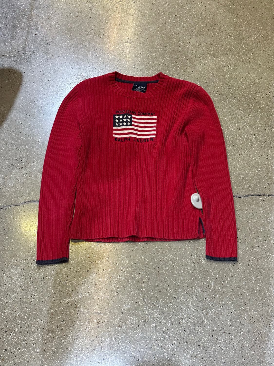 POLO 폴로 레드 성조기니트💯 상품이미지3