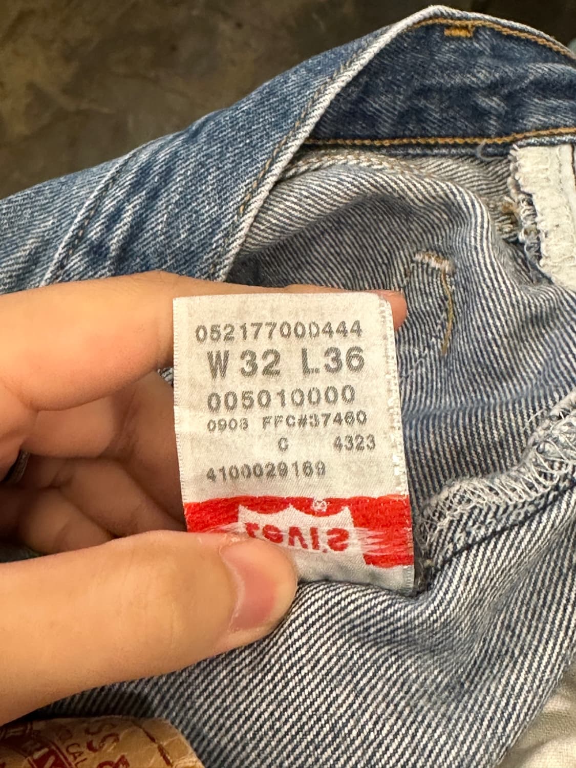 00s Levis 리바이스 501 W32 L36 상품이미지5