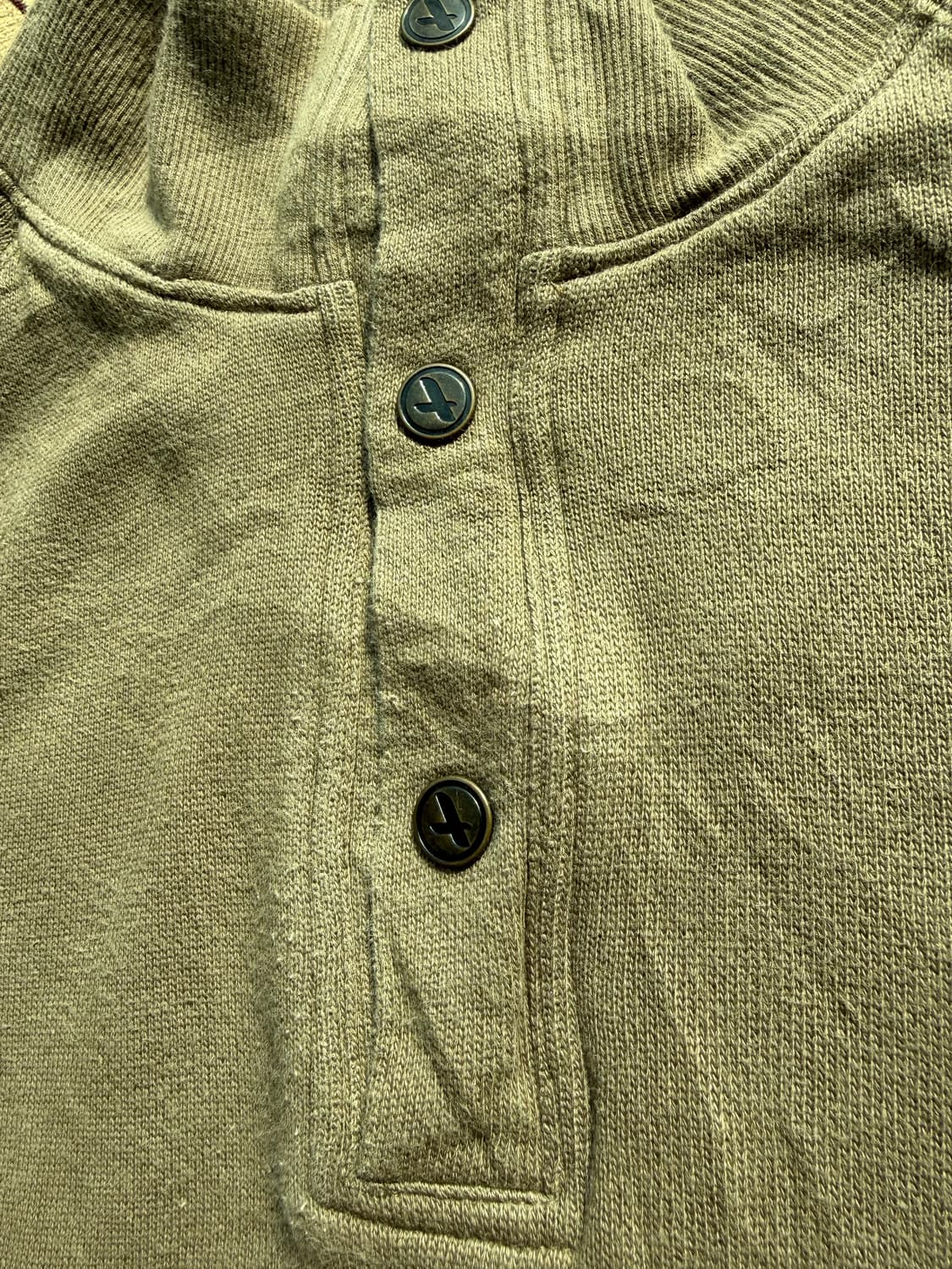 Aigle 브라운 넥 버튼 티셔츠 상품이미지4