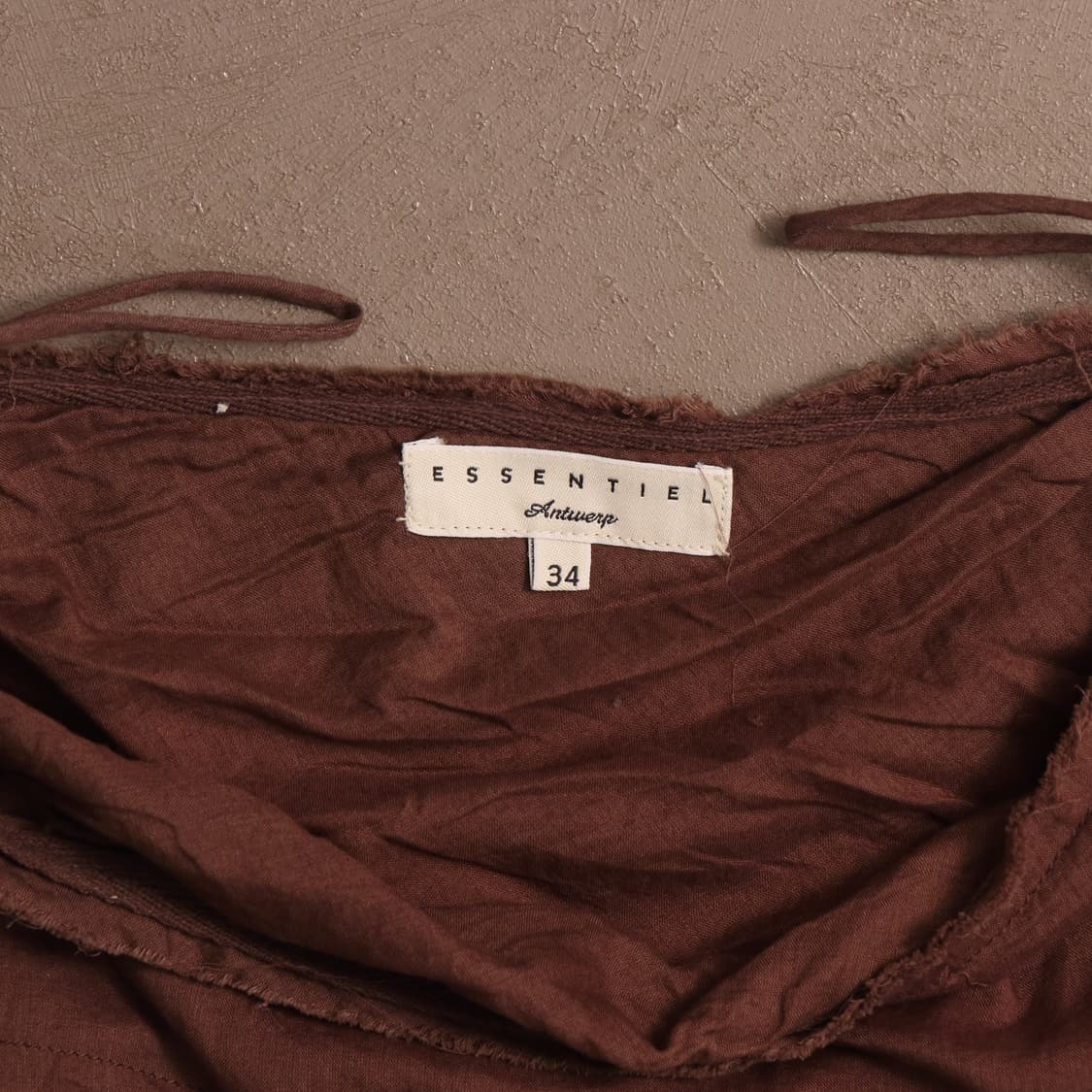 일본빈티지 모리걸 페어리 린넨 롱스커트 A489 상품이미지3