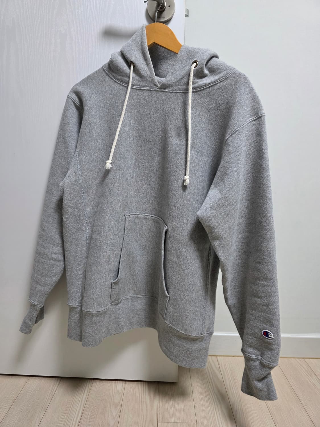 챔피온 레드택 후드 티셔츠 xl 상품이미지1