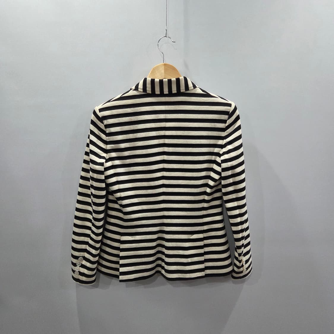 폴로랄프로렌 우먼 스트라이프 코튼 블레이저 자켓 6 상품이미지4