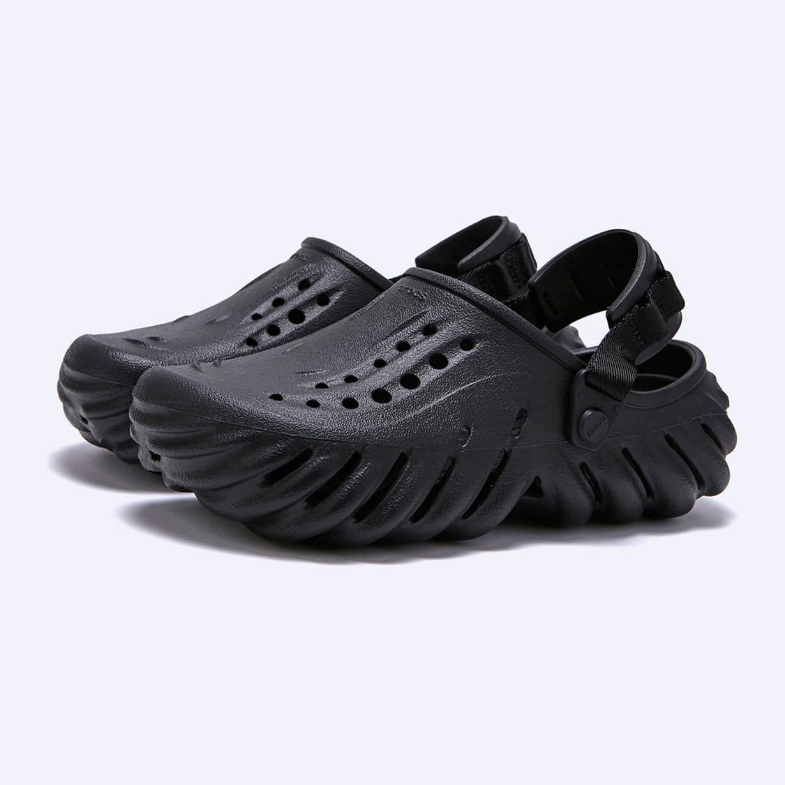 매장정품)) 크록스 에코 클로그 블랙 207937-001 / 남녀공용 상품이미지2