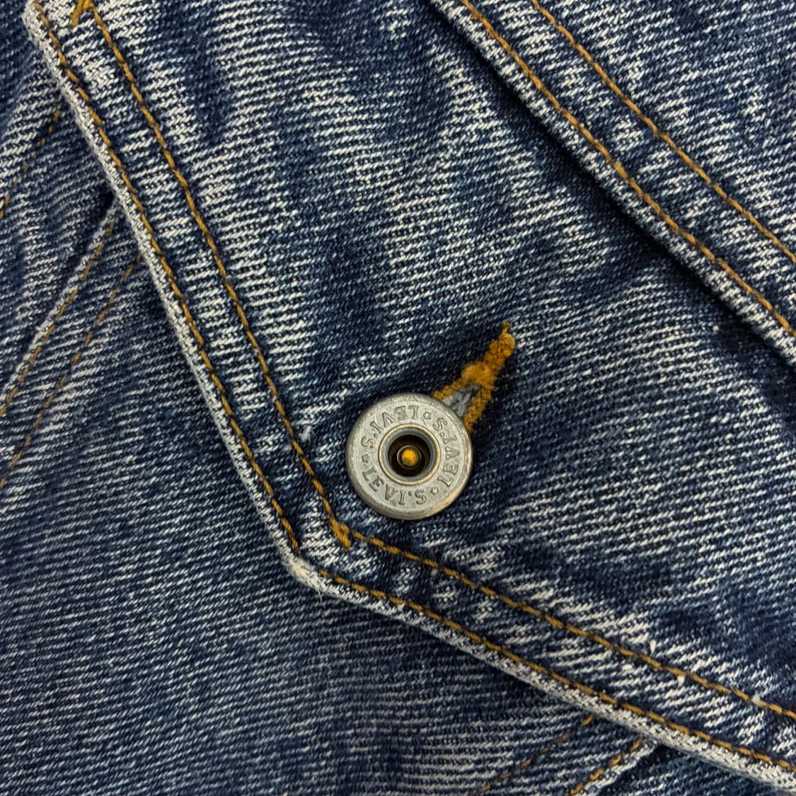 Levi's 리바이스 90‘s 오렌지 탭 쉐르파 트러커 데님 자켓 상품이미지4