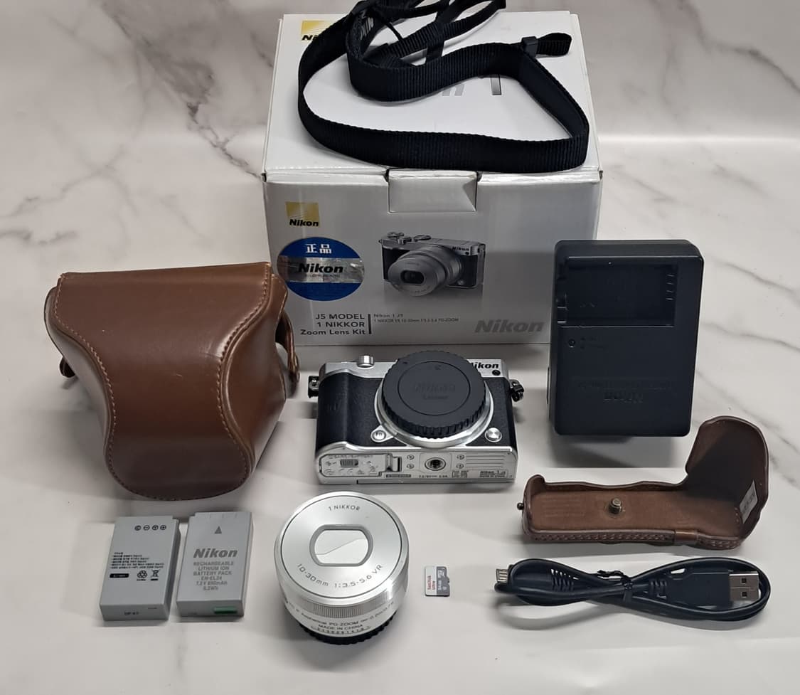 블핑지수&풀박스) Nikon1 J5 미러리스 /10-30mm 렌즈 상품이미지9