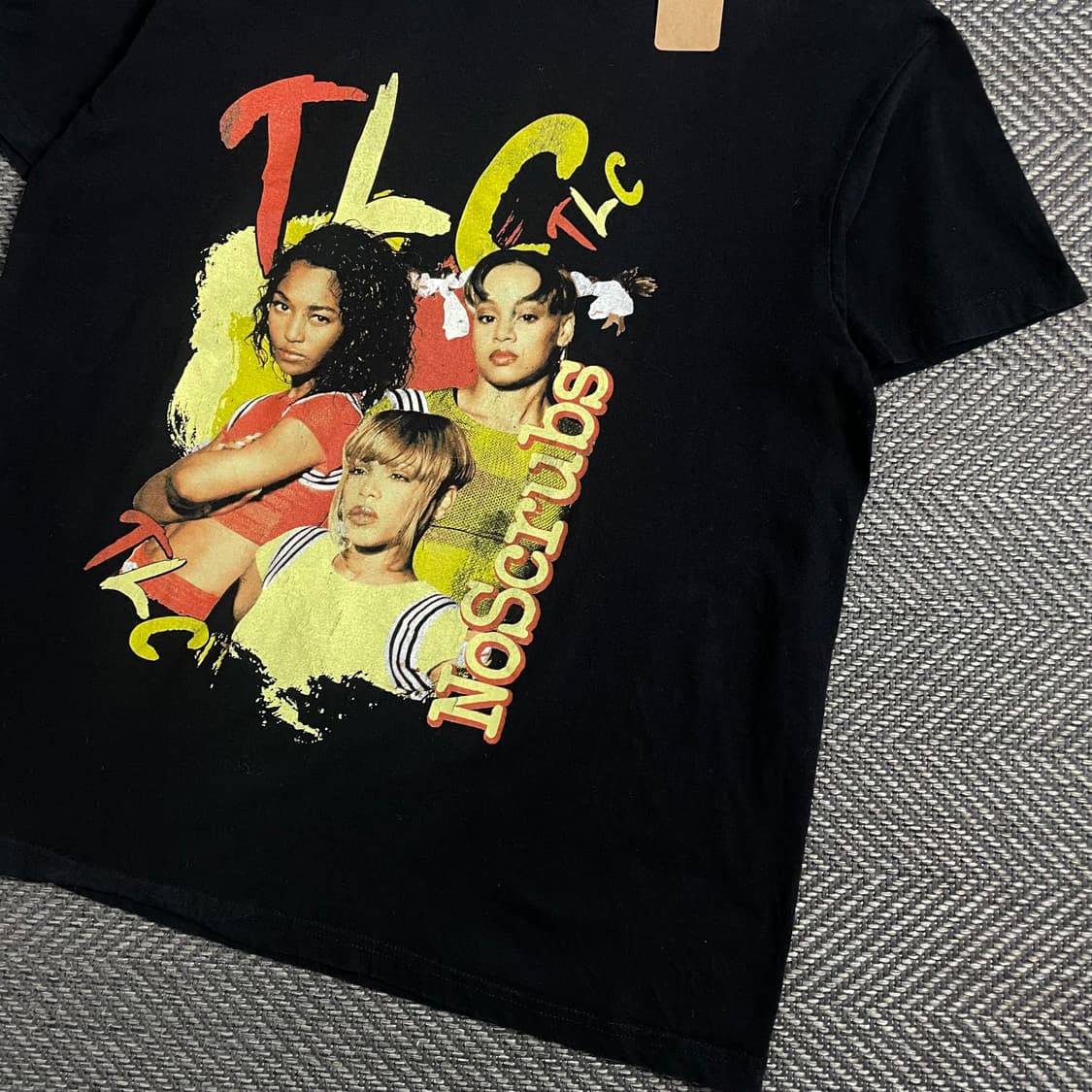 USA 빈티지 TLC 힙합 프린팅 반팔 티셔츠y 4986 상품이미지3