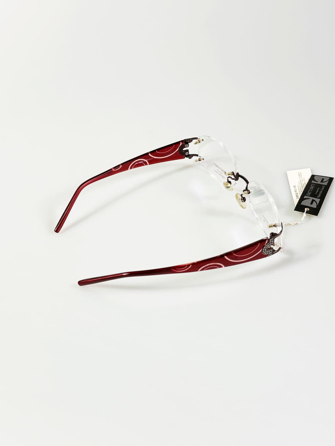 PATTI PATTI 오벌 무테 프레임 빈티지 안경 상품이미지4