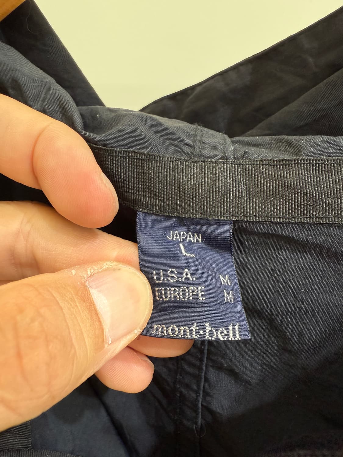 MONTBELL 몽벨 집업 바람막이 상품이미지8