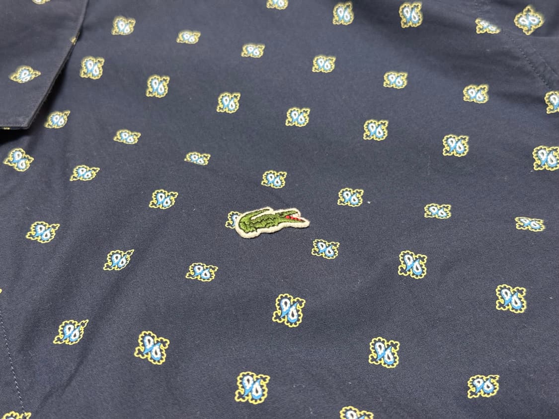 라코스테 페이즐리 포플린 셔츠 41사이즈 상품이미지4