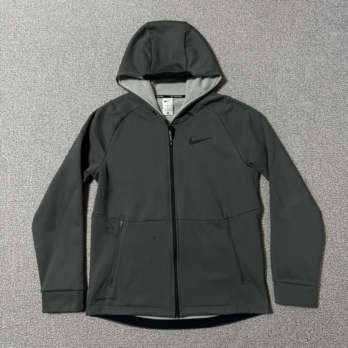 [정가 20만원] 나이키 프로 기모 후드 집업 상품이미지1