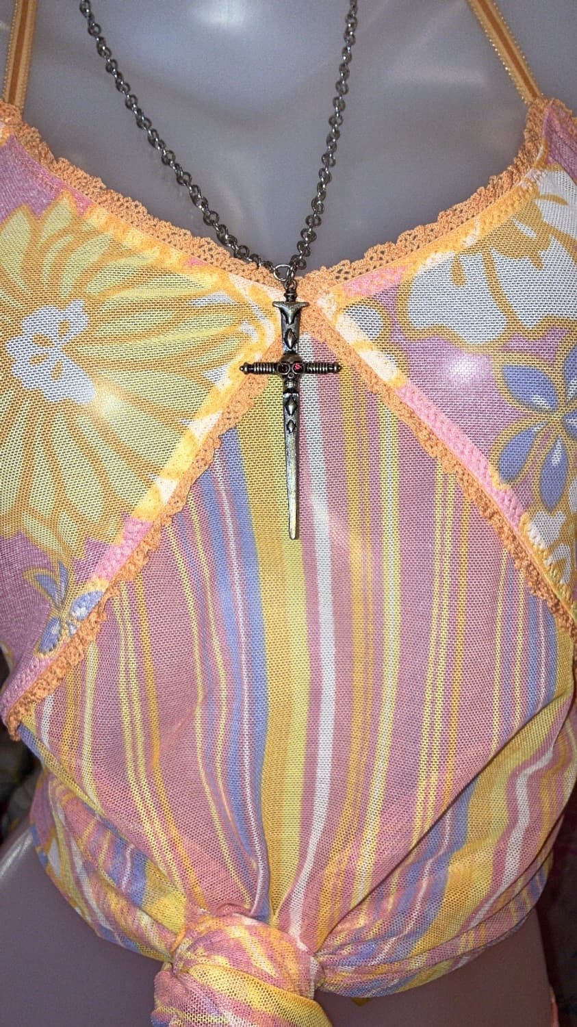 skull the Cross necklace 상품이미지3