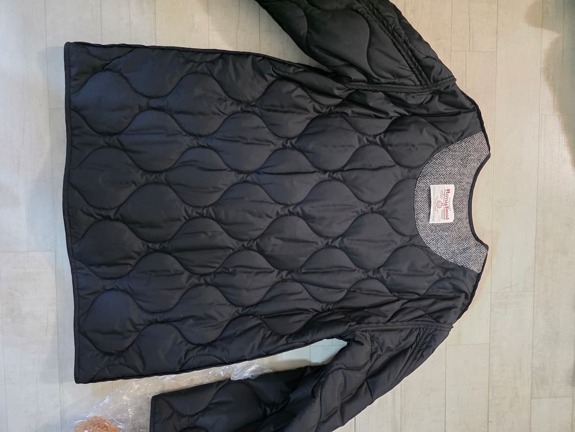 앤더슨벨 퀼티드 바인딩 해리스트위드 자켓 M 상품이미지5