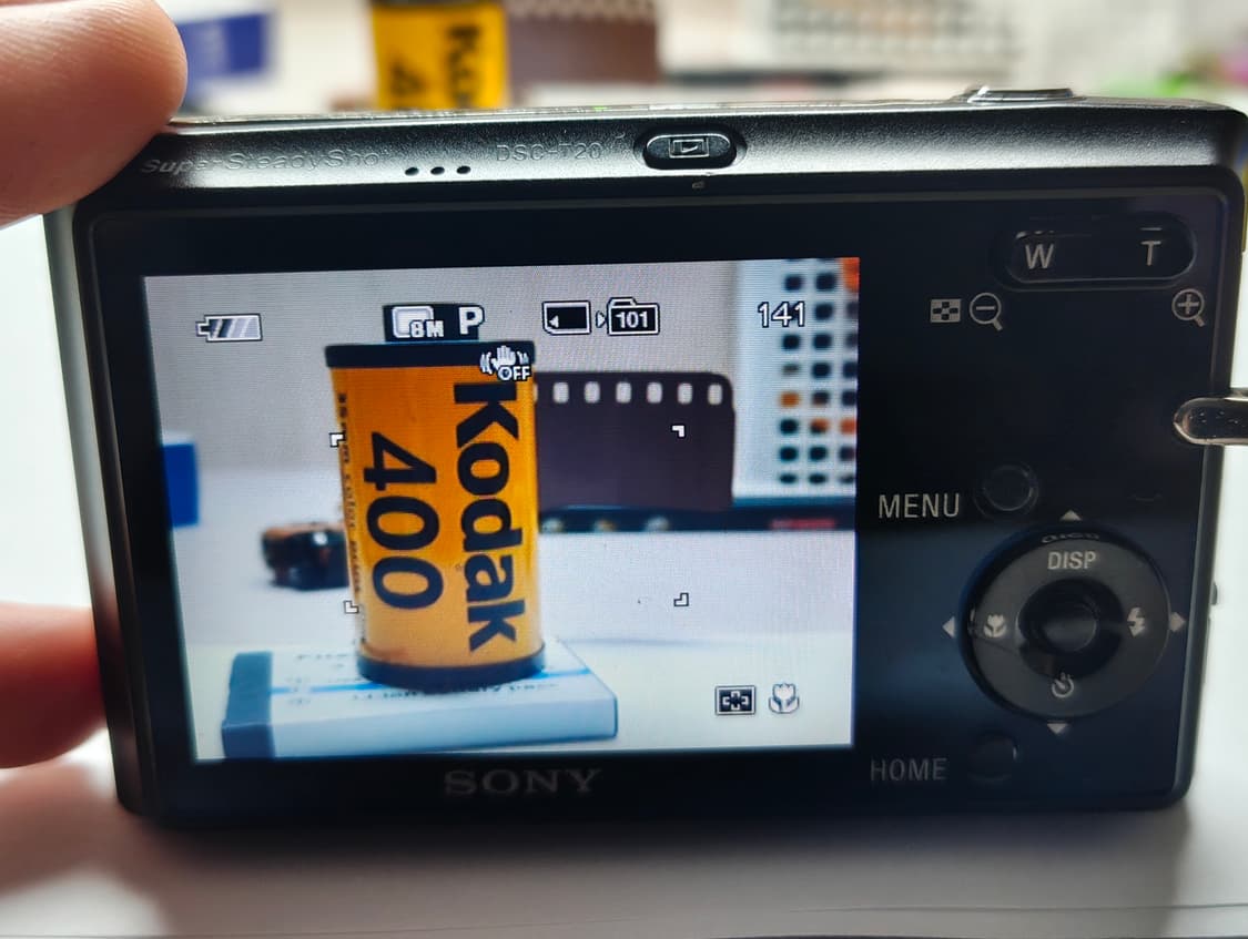 소니 사이버샷 dsc-t20 빈티지 디카 상품이미지5