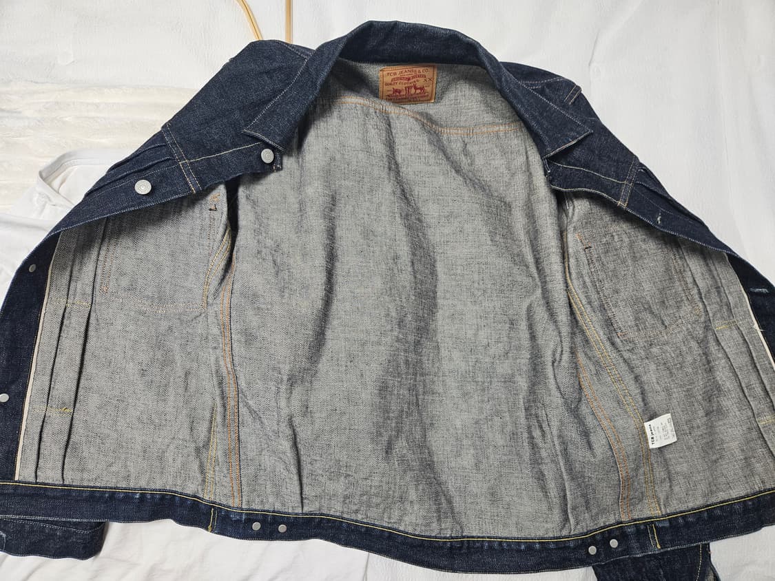 Tcb jeans 2세대 트러커 40사이즈 구형 상품이미지4