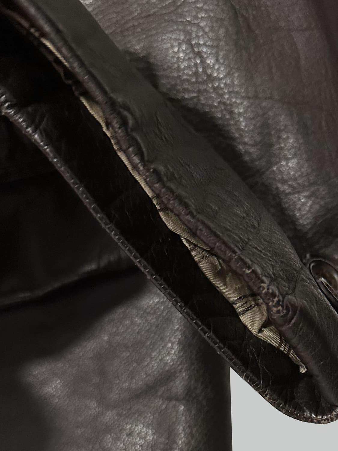 꼼데가르송 옴므 벨트 레더 자켓 상품이미지5