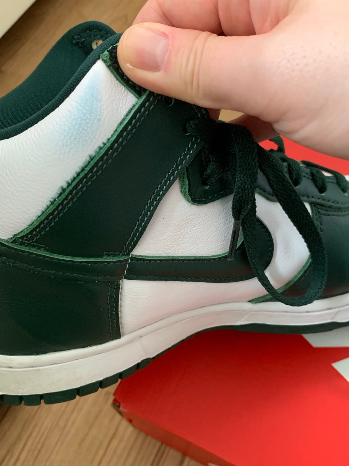 Nike 나이키 덩크하이 SP 스파르탄 그린 상품이미지8