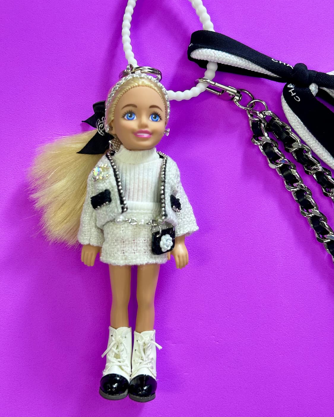 (27)바비키링 정품USA 마텔사 바비인형 커스텀키링 상품이미지2