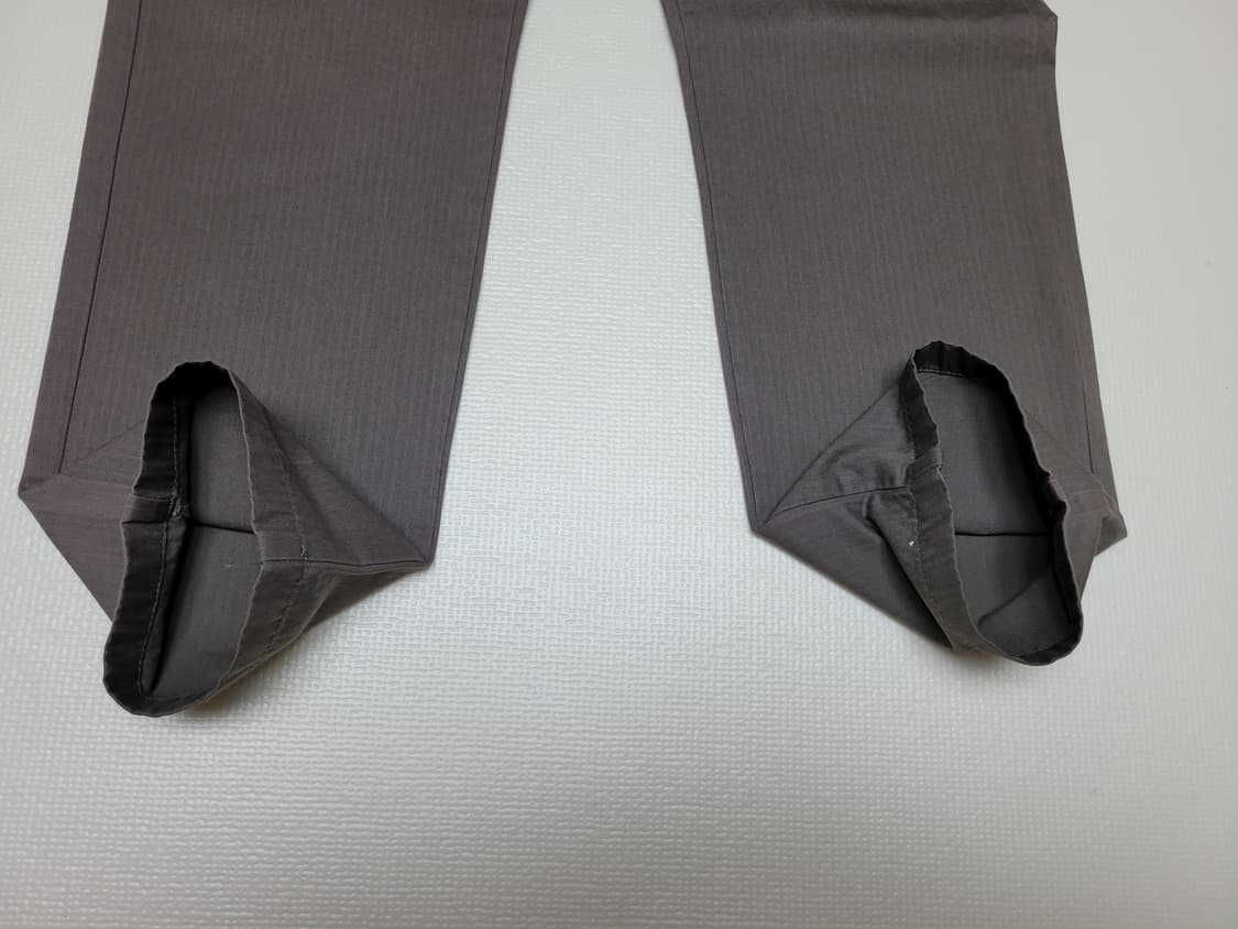 자라맨 ZARAMAN 스트링 면바지 36 카키 상품이미지8