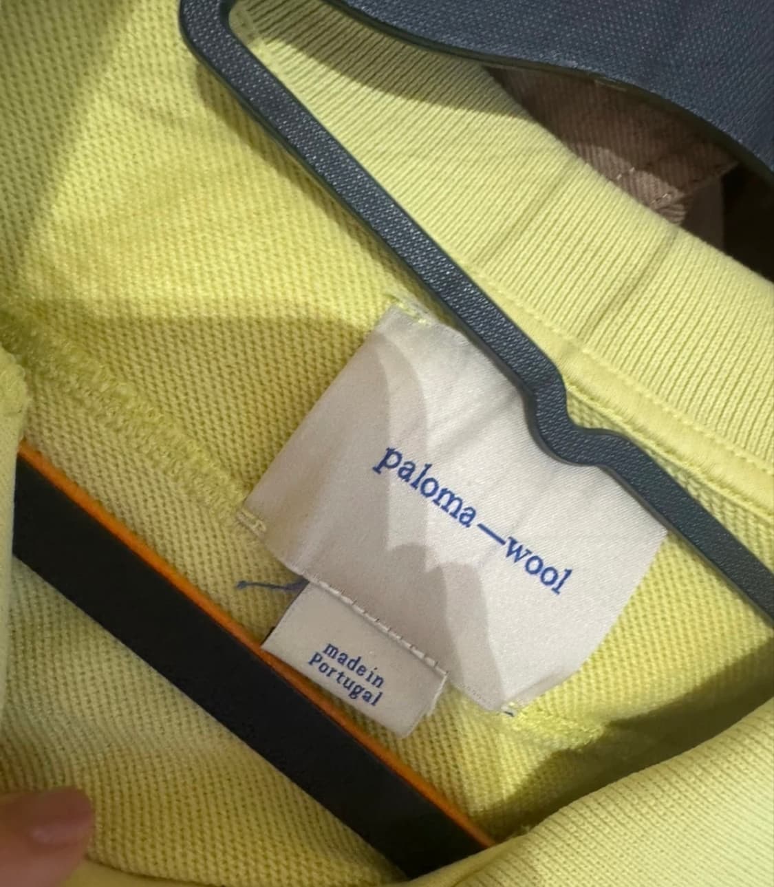 팔로마울 paloma wool 라임 맨투맨 상품이미지3