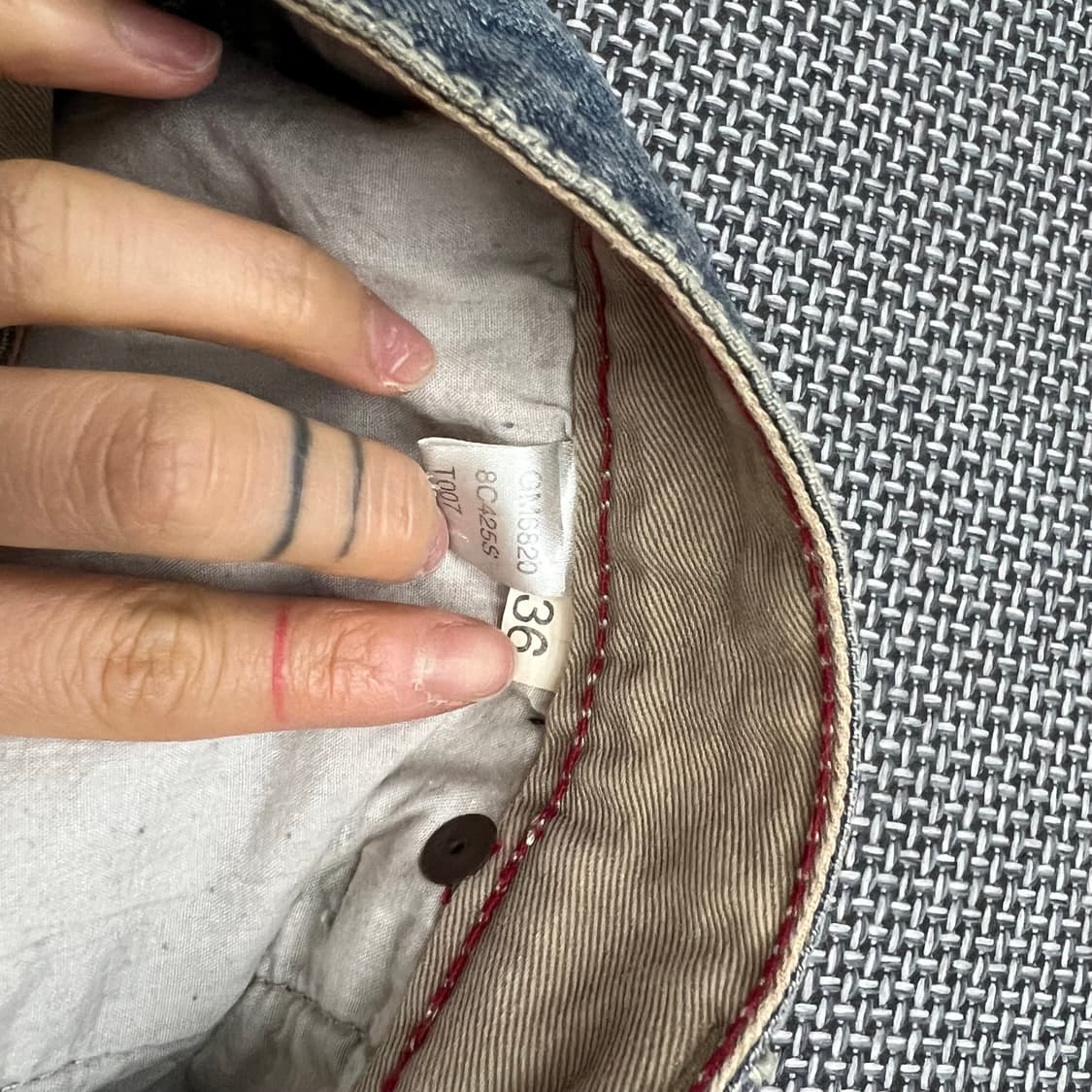 마리떼프랑소와저버 데님 버뮤다팬츠 상품이미지4