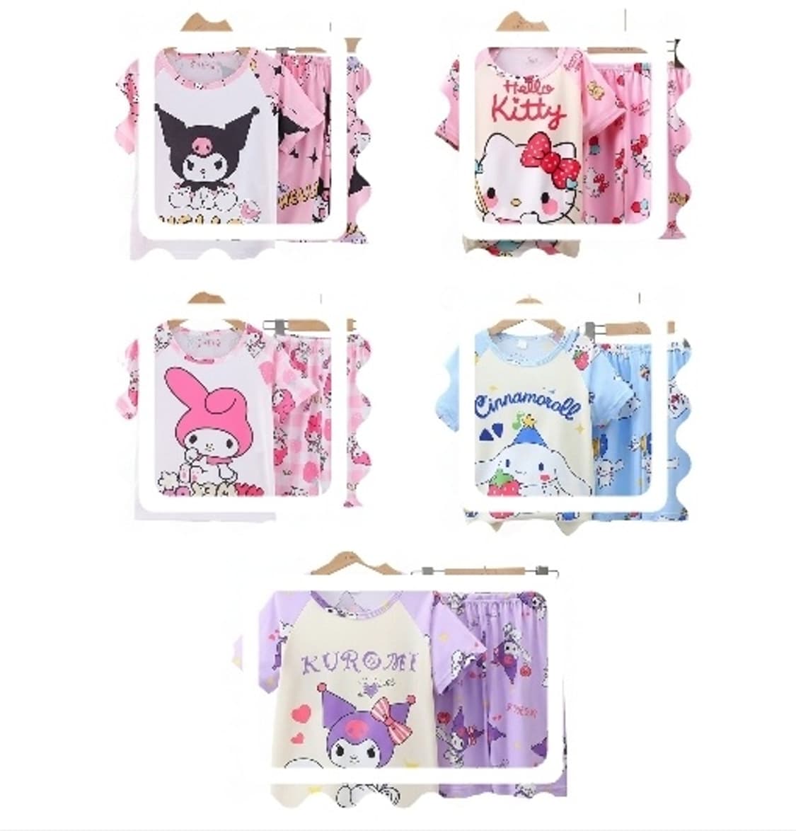 산리오 아동 잠옷세트 새상품 개당가격 상품이미지2