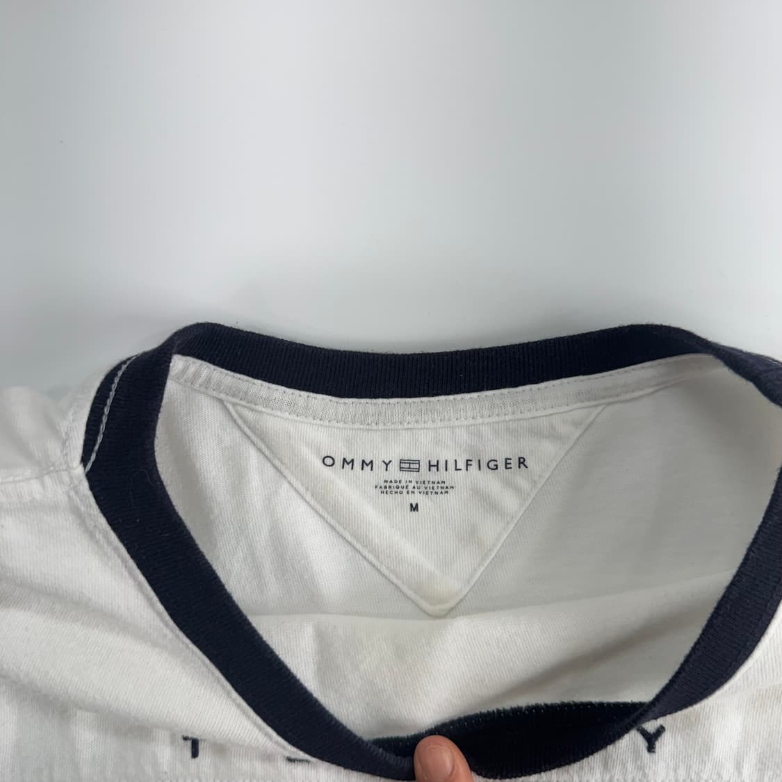 Tommy Hilfiger 타미힐피거 화이트 반팔  상품이미지5